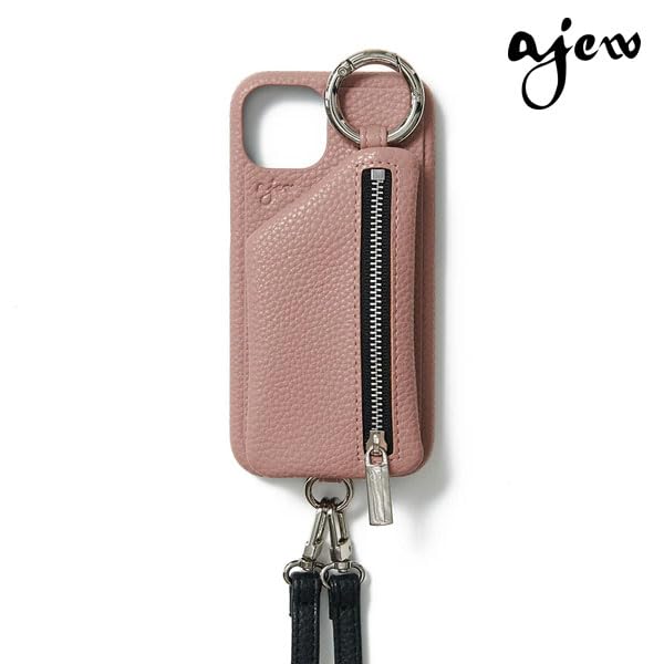 ajew iPhone16proMAXケース ストラップ付き Amazon.co.jp: ajew エジュー cadenas zipphone case shoulder